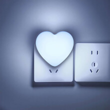 Ružové LED nočné svetlo so senzorom od súmraku do úsvitu, mäkké teplé svetlo do detskej izby, detskej izby, kúpeľne, chodby –
