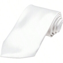Einfarbige Krawatten, 8 cm (3,15 Zoll) für Herren, Satin-Krawatten in Reinfarbe, formelle Herrenkrawatten für Hochzeiten und Business-Anlässe