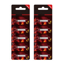 Juego de 5 a 20 pilas de litio CR425 de alta luminosidad para luces LED de pesca con flotador, 3 V para uso nocturno.