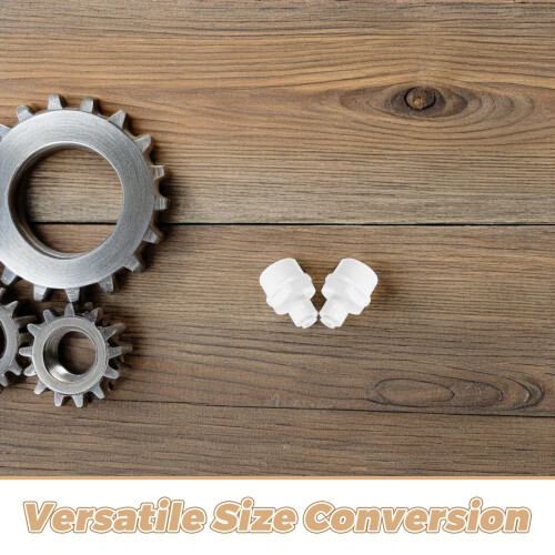 Γρήγορος σύνδεσμος καθαριστή νερού, ίσιος προσαρμογέας, λευκός, ανταλλακτικά 1