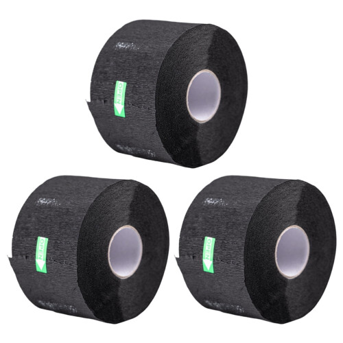 3Rolls Λωρίδες Λαιμού για Κομμωτήριο (Μαύρο)