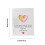 Carte câlin de poche pour la Saint-Valentin - Rose 1