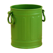 Θήκη στυλό Retro Barrel με 2 λαβές, πλαστική θήκη για μολύβια και πινέλα μακιγιάζ,