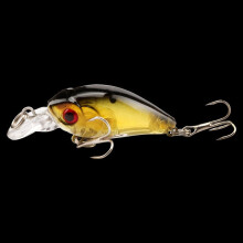 2PC Fishing Lures Jigs High Quality 4g Micro Minnow Lure Small Fat Rock Plastic Fake Fish Bait Bionic Fish Bait Fishing Supplies