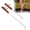 2x BBQ Τροφίμων Flipper, Γάντζος Flipper Κρέατος, Pigtail Τροφίμων Flipper, Ανοξείδωτο Νέο 8