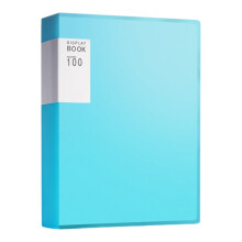 Cartella portadocumenti con 100 tasche, formato lettera, organizer per file, grande capacità, cartelle di presentazione per scuola, ufficio e casa.