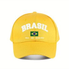 Șapcă de baseball vintage pentru bărbați și femei, design Brazil Rio de Janeiro, pălărie de soare la modă cu graffiti, stil stradal spălat,