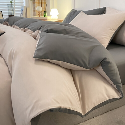 Σετ παπλωμάτων Queen Size, 4 τεμάχια σετ κλινοσκεπασμάτων Queen Size, σετ παπλωματοθήκης σε