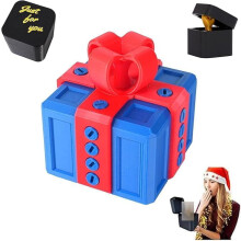 The Annoying Present, Hilarious Gag Prank Boxes Surprise Gift Box with Screws for Adults, 3D Printed Funny For Birthday Holiday