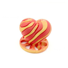 1pc 3D Printed Spiral Impossible Passthrough Fidget Decompression Spinning Three-Dimensional Structure Stress Ornaments