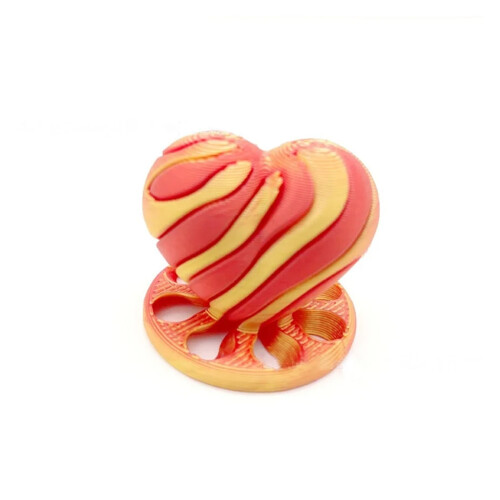 1pc 3D Printed Spiral Impossible Passthrough Fidget Decompression Spinning Three-Dimensional Structure Stress Ornaments