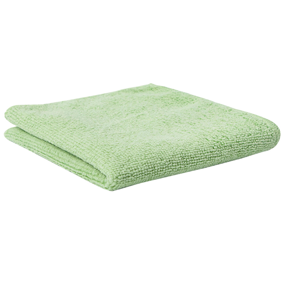 Microfiber Cleaning Cloth Absorbent 12X12 Inch Avocado Green 962125035681