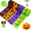 Σατέν κορδέλα Halloween 2,5" x5Yards – Εκτύπωση κολοκύθας, νυχτερίδας και ιστού αράχνης 4