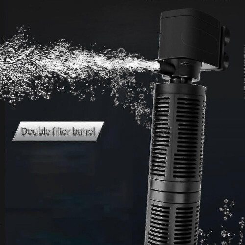 3-i-1 dränkbart akvariefilter med luftpump 2