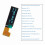 1PCS0.91" 12832 128*32 15P SSD1306Serial SPI PMOLED OLED Display Module Panel For Ledger Nano S 8
