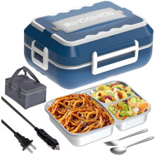Elektryczny podgrzewacz do pudełek na lunch 60W 1,5L ze stali nierdzewnej