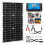 400W Solar Panel Kit with 12V 100A Charge Controller for 1