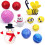 10 cm witte polystyreenschuimballen, 12 stuks 2