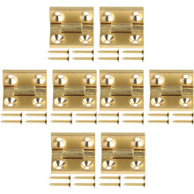 Kleine Metallscharniere, 2,5 cm große Scharniere für Zierkästen,