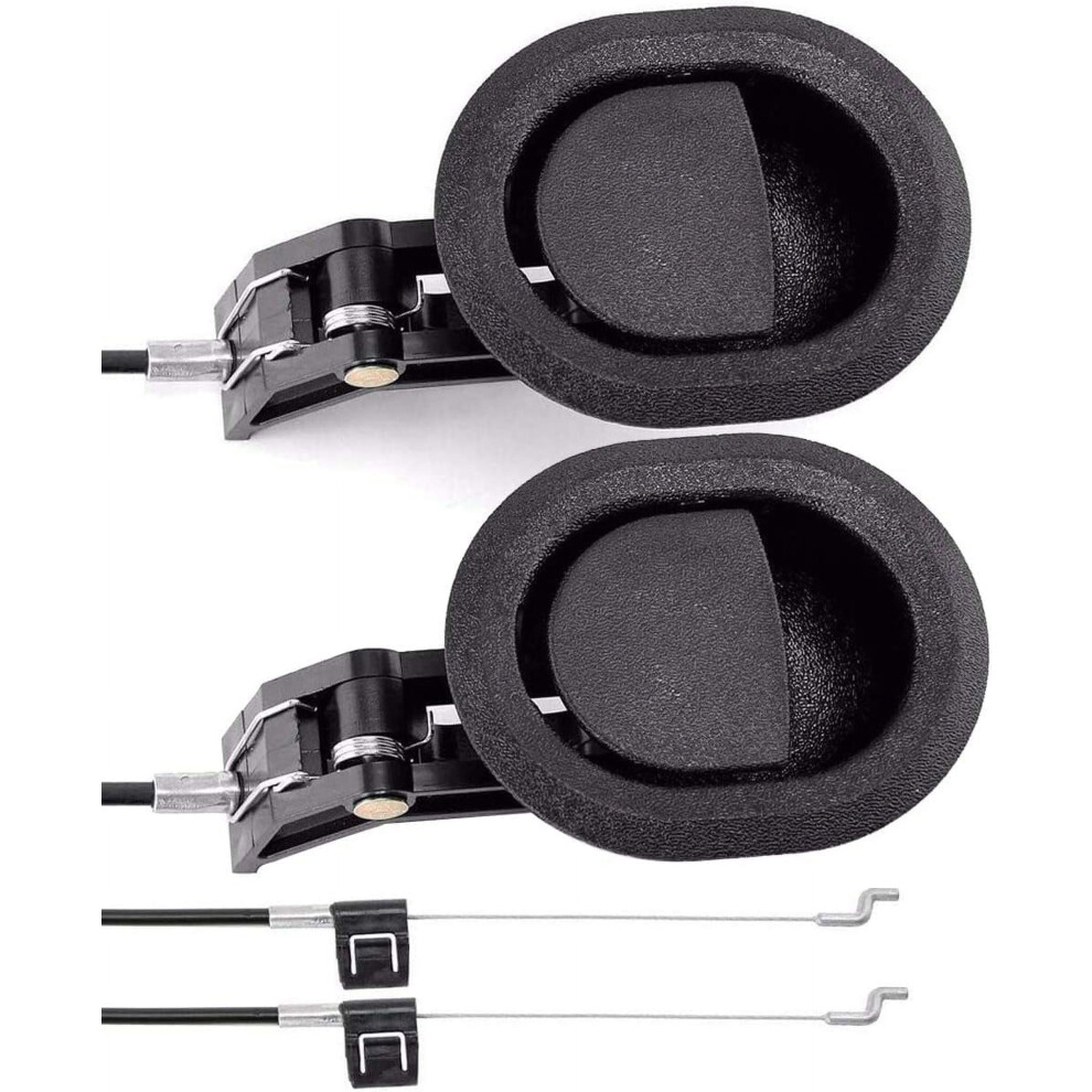 2Pcs Universal Recliner Release Pull Handle 3"X3.5" With Cable, Compatible With Ashley, Lazy Boy & Most Brands, 4.9" Exposed Cable 9422877855650