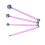4Pcs Doppel Kopf Ton Punktierung Stift Doppelseitige-Lila 1