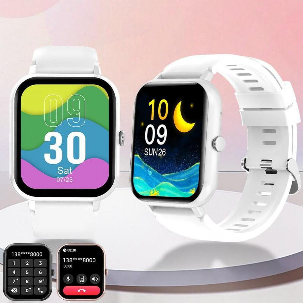 1.83" Touchscreen Smart Watch With Call & 100+ Sports Modes, Waterproof, Compatible With Ios/Android 9422877367917