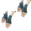 (1 Packung) Weiche Kinder-Winterhandschuhe, warme-BG 2 1