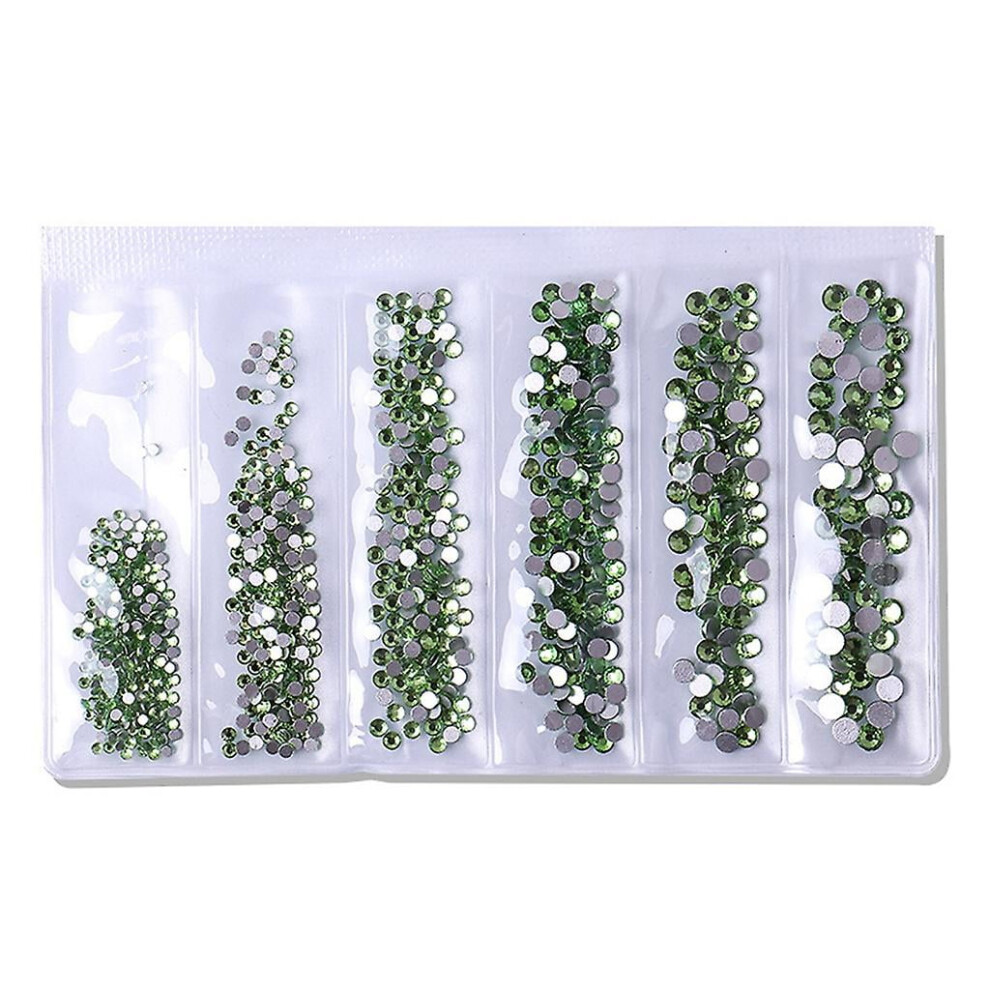 Clear Nail Art Rhinestones Flat Back Nail Stones Gems Crystal Nail Supplies