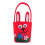 Kit para fazer cesta de coelhinho da Páscoa vermelho, 1 unidade, 7,87 x 3,54 polegadas 1