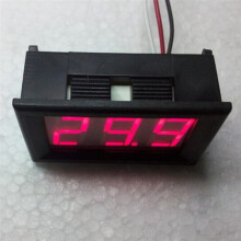 Mini voltmeter tester Digital voltage test battery DC 0-30V red auto car LW SZUS