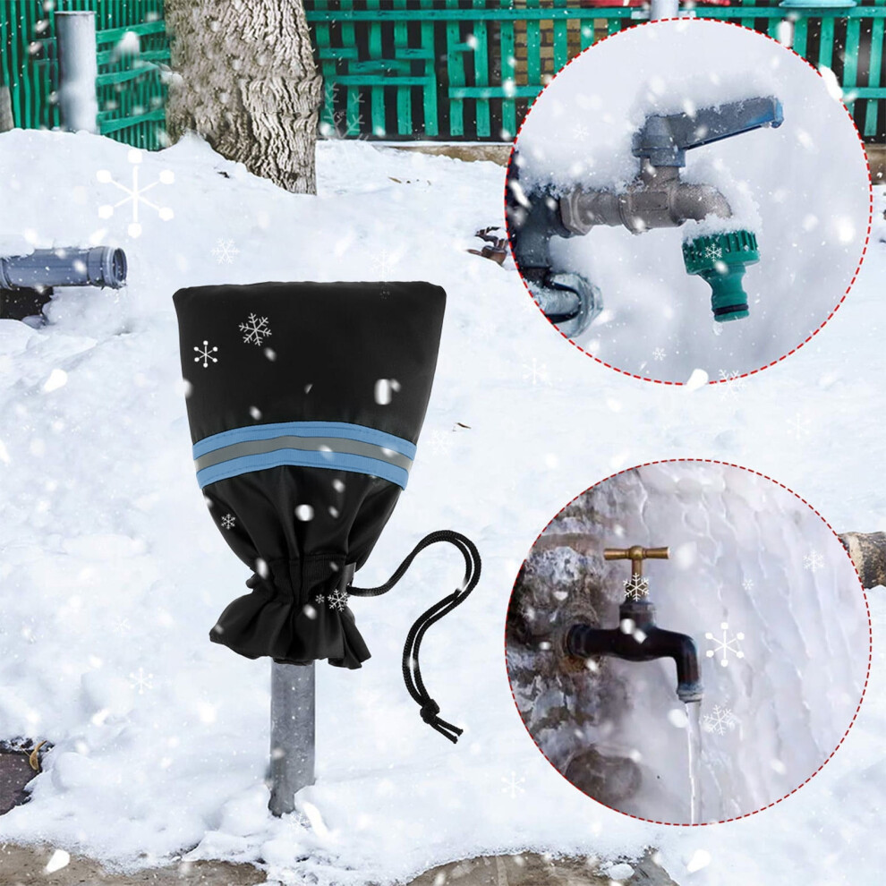 Insulated Outdoor Faucet Cover For Winter Freeze Protection Â 1 Pack, Compatible With Standard Hose Bibs 9422877856725