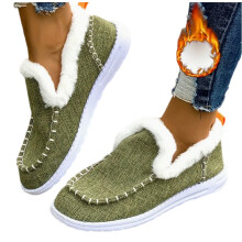 Botines deportivos para mujer, de gamuza sintética repelente al agua, talla 4.5.