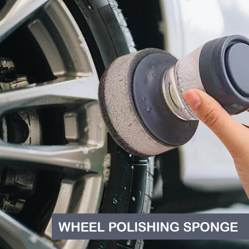 Tire Shine Applicator Reusable No-Drip Streak-Free 2