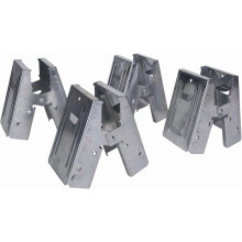 Zaagbokbeugels 2x4 gegalvaniseerd, set van 4