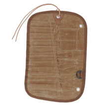 Pochette pour ustensiles de camping, organisateur de couverts portable (1 pièce)