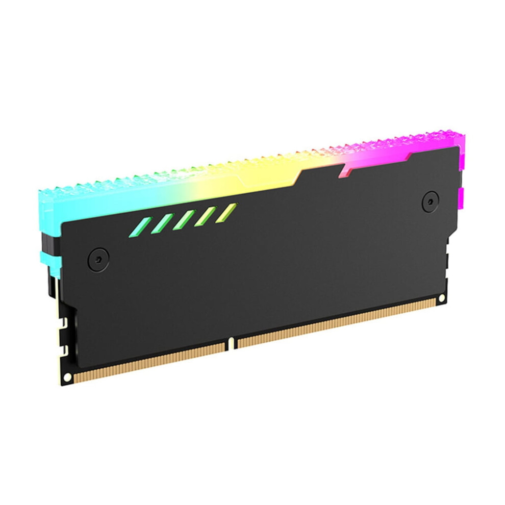 Pc Memory Heatsink Cooling 5V 3Pin Argb For Desktop Computer Memory Ddr3 Ddr4 Ddr5 Temperature Dissipation Aluminum 9422877369911