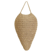 Woven Wasp Nest Decoy Fake Hornets Nest Hangable Deter Hornets Decoration for Outdoor Porch Eaves Garden Orchard Use consistent