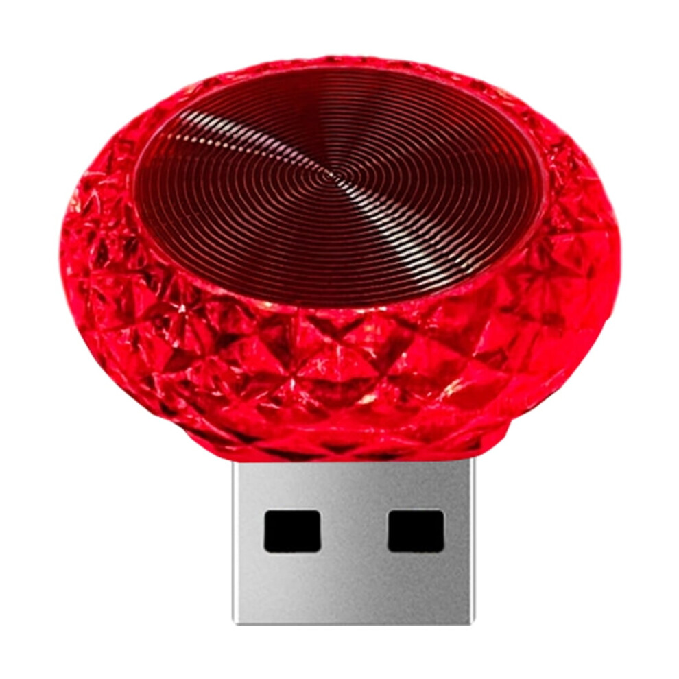 Usb Car Atmosphere Multicolor Led Mood Lamp Plugs & Play Ing Suitable For Vehicle Home Night Light 9399596575711