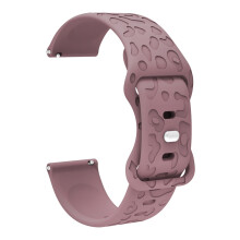 18mm Sporty Breathable Silicone Watch Band, Sweatproof & Waterproof, Comfortable Fit — Compatible with Men's Digital Watches