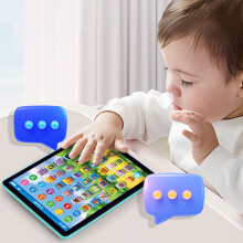 Kids Tablet Ages 3-7, LED Learning Pad for Alphabet, Numbers & Math – Interactive Educational Toy, Christmas Gift – Compatible with Android/iOS