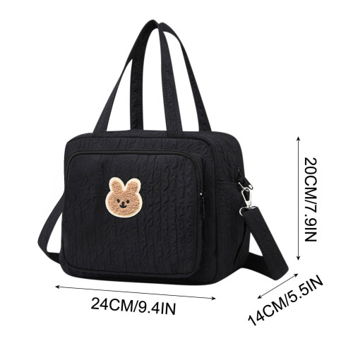 Nylon Crossbody Bag Adjustable Strap Multipurpose 1pc 1