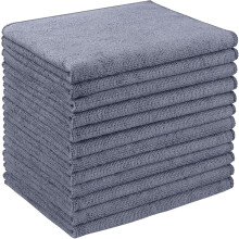 50-Pack Microfiber Cleaning Cloths 12"x12", Soft & Absorbent, Lint-Free for Car, Kitchen, Home – Compatible with All Surfaces