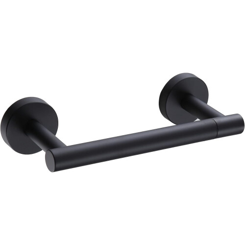 Matsort dobbelt toiletpapirholder, 304 rustfrit stål