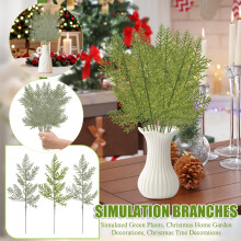 Künstliche Frühlings- und Weihnachtsdekorationen Grüne Kränze