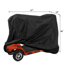 Wodoodporny pokrowiec na hulajnogę 210D Oxford 55"26"36" lub