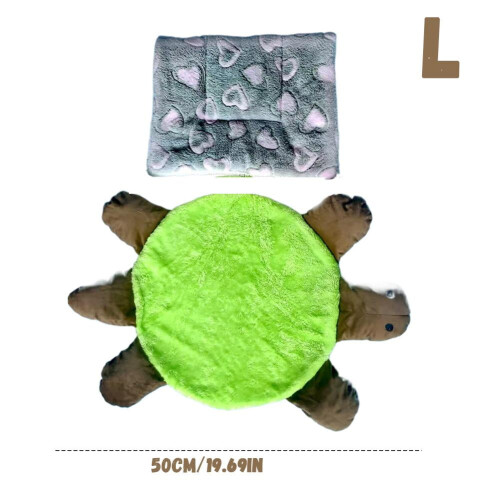 Turtle-shaped cleaning cloth reusable floor mopping mat