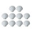 White Seashells for Craft Painting and Decoration Pack of10 1