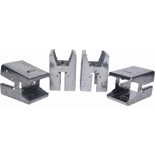 Zaagbokbeugels 2x4 gegalvaniseerd, set van 4 1