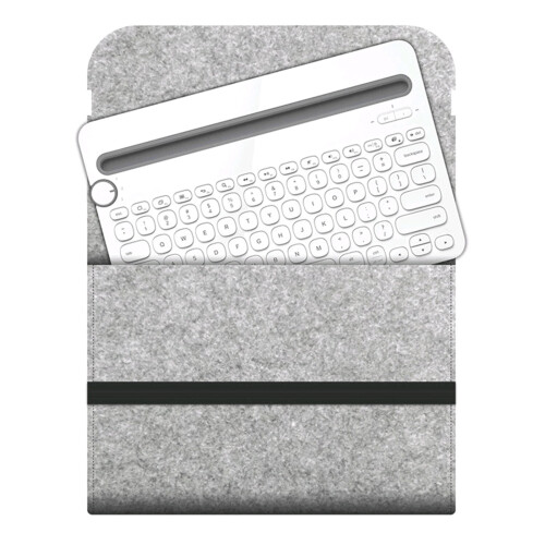 Keyboard sleeve case for Logitech K380 K480 wool felt 1
