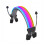RGB PSU Cable 2x8pin ARGB Extension Kit for PC Chassis Black 5